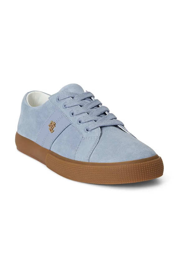 Lauren Ralph Lauren Janson II tenisice za žene od kože 802868344005.400 plava AW26