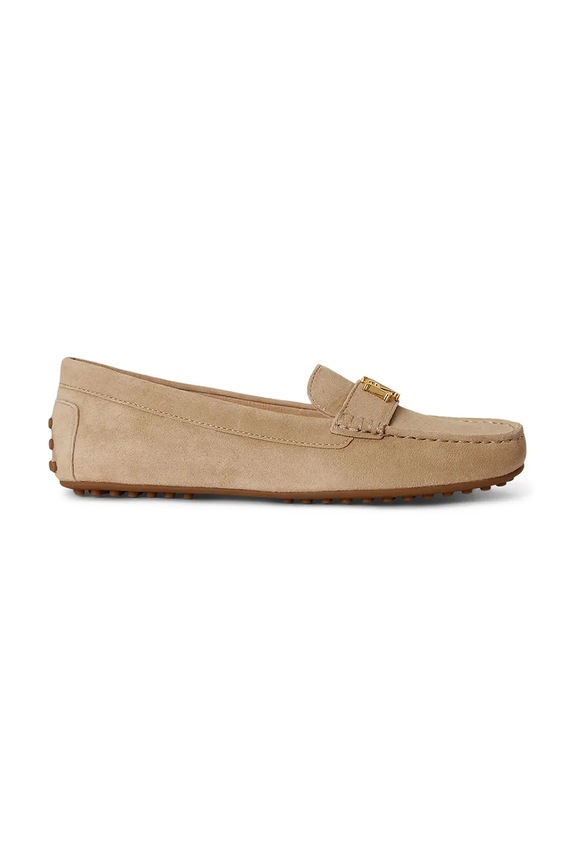 Lauren Ralph Lauren mokasíny dámske semišové Barnsbury béžová 802821629035.270