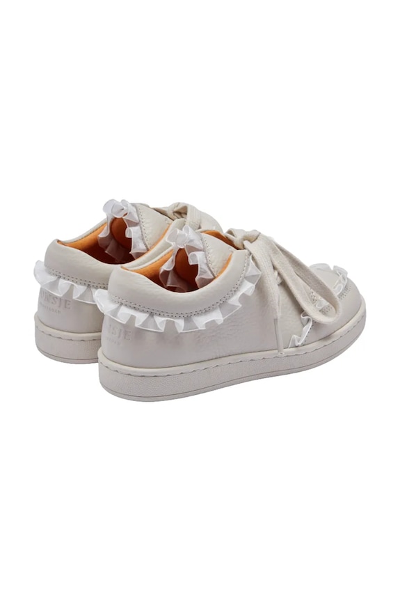 Donsje sneakersy dziecięce skórzane beżowy 2033000.22.28