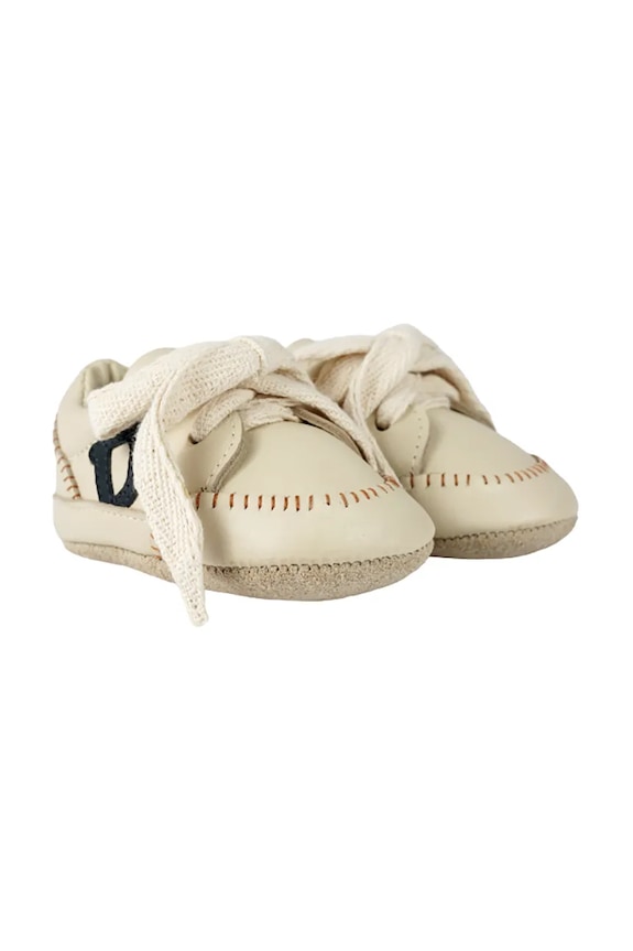 Donsje buty niemowlęce skórzane 1043400 beżowy AW26