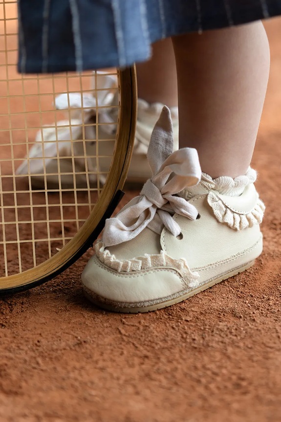 Donsje buty niemowlęce skórzane beżowy 1043300