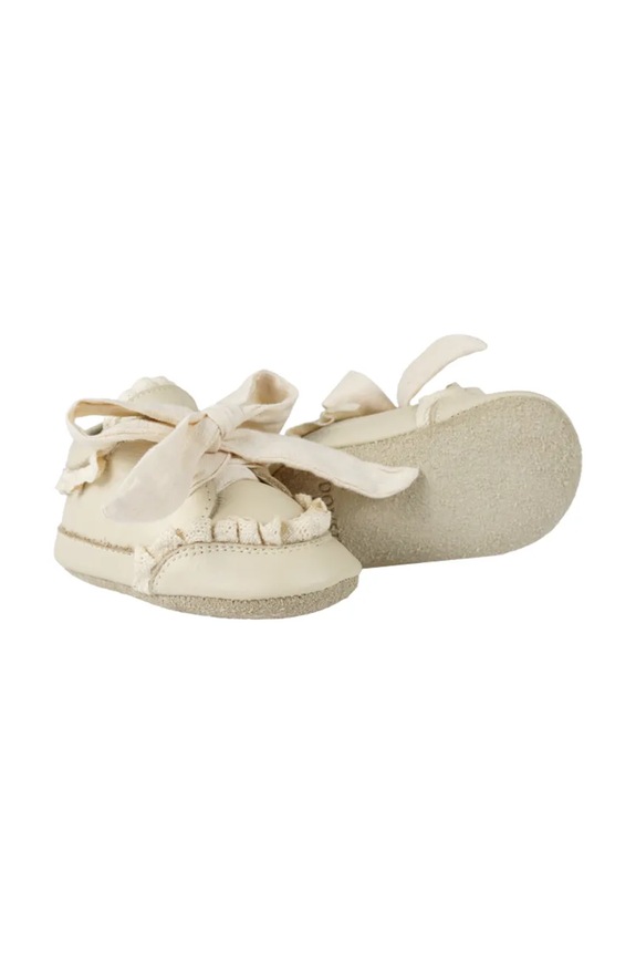 Donsje buty niemowlęce skórzane 1043300 beżowy