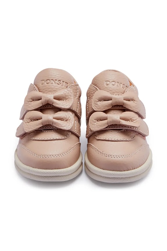 Donsje sneakersy dziecięce skórzane 1504800 różowy AW26