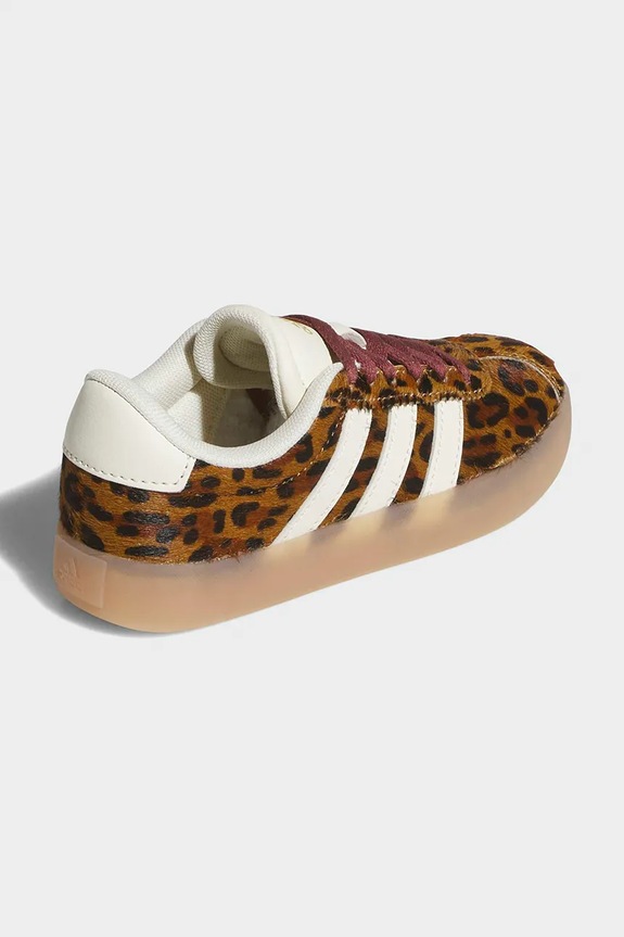 Dječaci adidas VL COURT 3.0 tenisice za djecu od brušene kože LA1816 smeđa