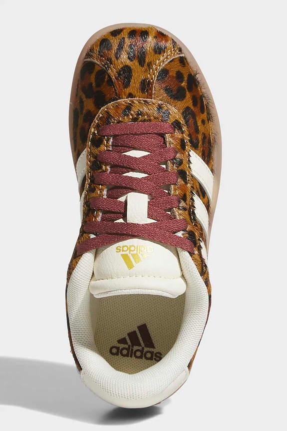 adidas VL COURT 3.0 tenisice za djecu od brušene kože LA1816 smeđa