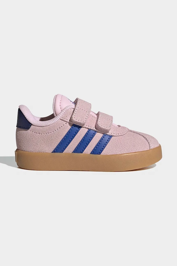 adidas VL COURT 3.0 σνίκερς παιδικά σουέτ ροζ KI6496