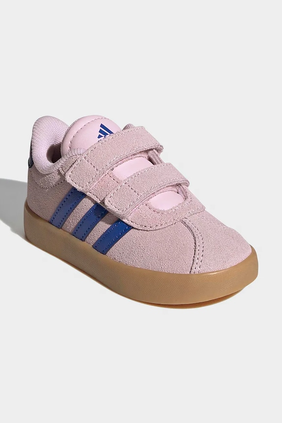 adidas VL COURT 3.0 σνίκερς παιδικά σουέτ KI6496 ροζ AW26