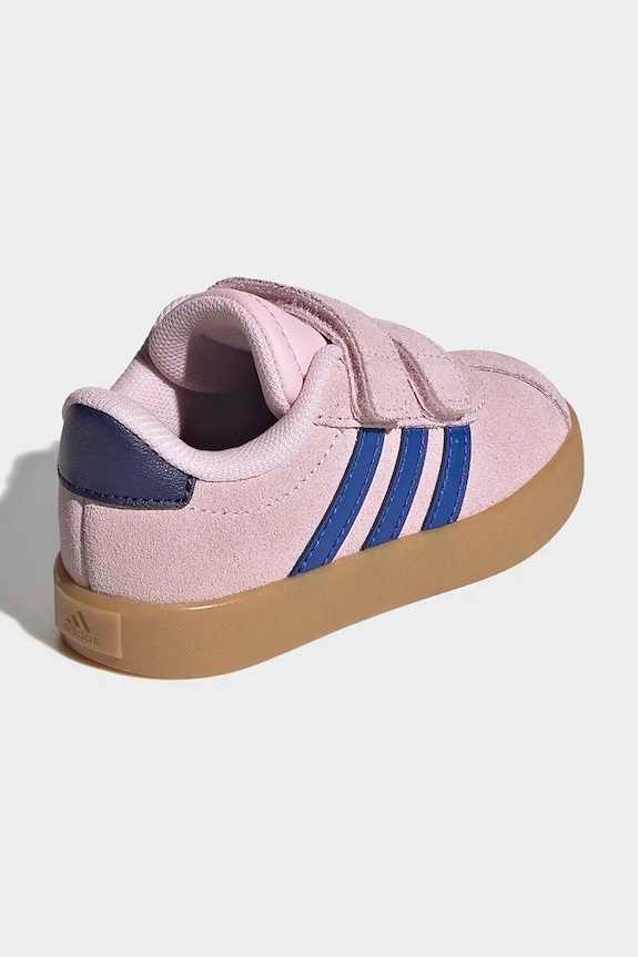 Κοριτσίστικα adidas VL COURT 3.0 σνίκερς παιδικά σουέτ KI6496 ροζ