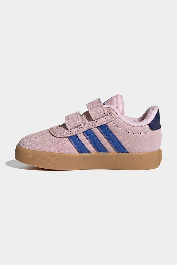 adidas VL COURT 3.0 σνίκερς παιδικά σουέτ ροζ KI6496