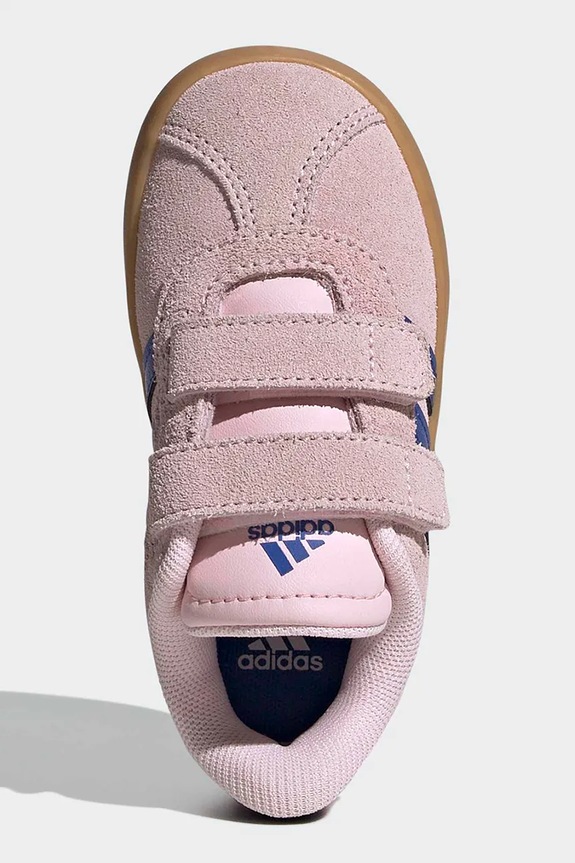 adidas VL COURT 3.0 σνίκερς παιδικά σουέτ KI6496 ροζ