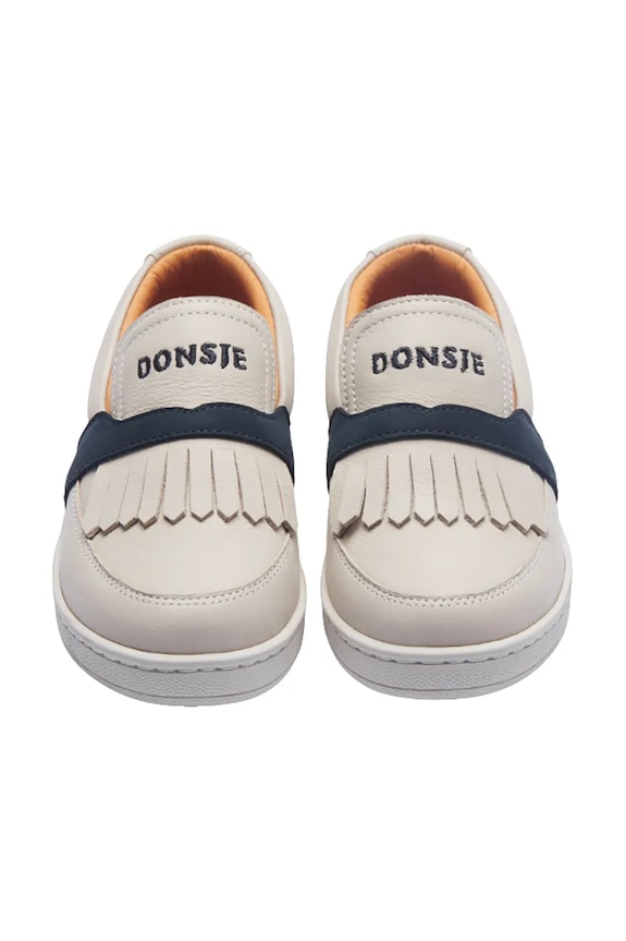 Chłopiec Donsje loafersy dziecięce skórzane 2032900.29.33 beżowy