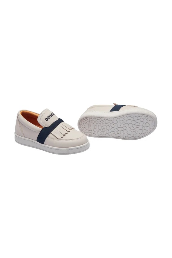Donsje loafersy dziecięce skórzane 2032900.29.33 beżowy