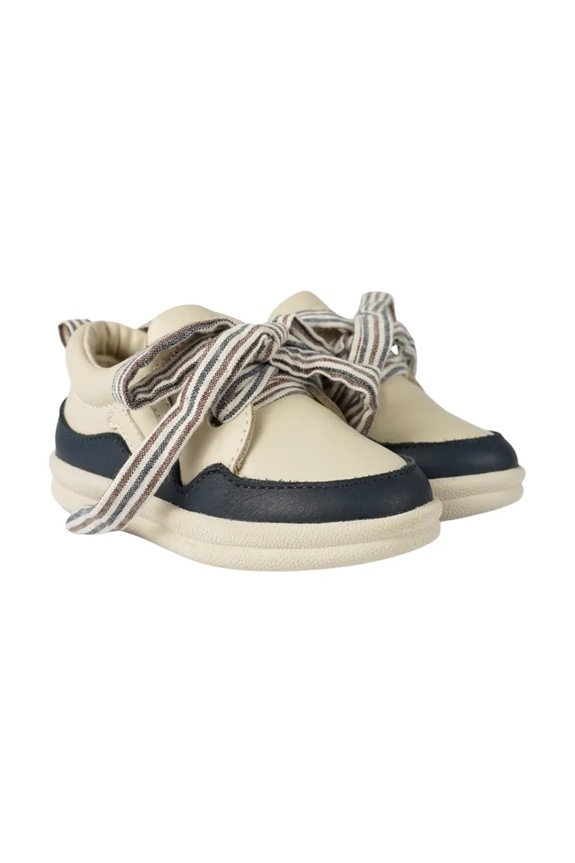 Donsje sneakersy dziecięce skórzane 1506400 beżowy AW26