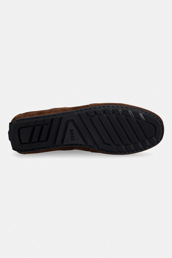 BOSS Noel sneakers da uomo in scamoscio 50568711.203 marrone