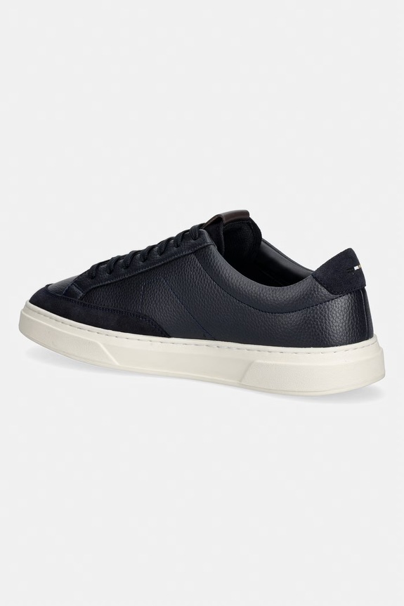 Scarpe BOSS Kieran sneakers da uomo in pelle 50568536.402 blu navy