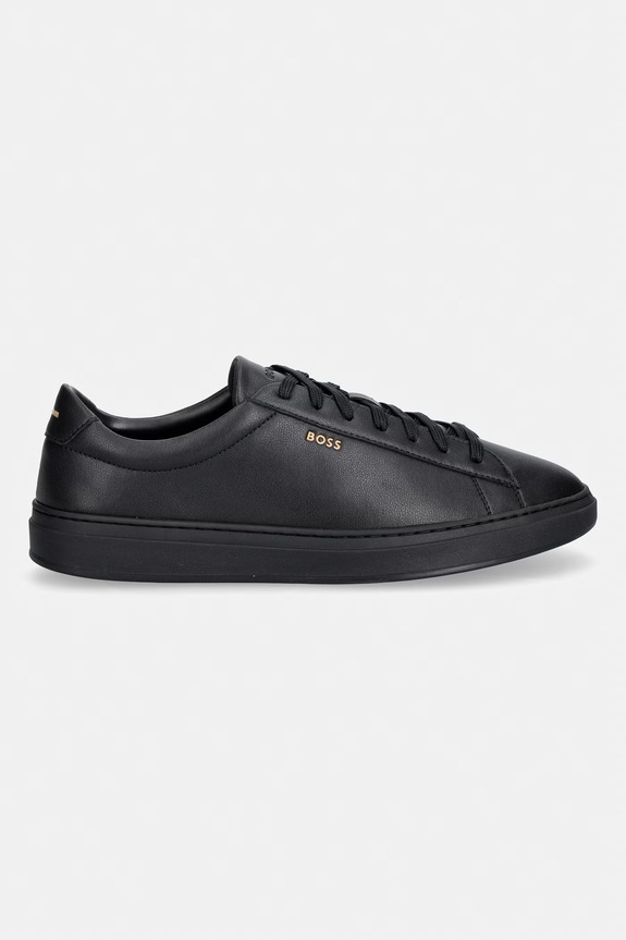 BOSS Kieran кроссовки для мужчин кожаные 50552853.007 чёрный AW26