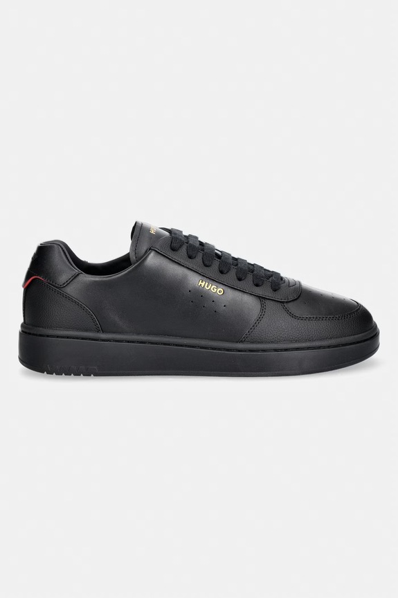 HUGO Neston кроссовки для мужчин кожаные 50568987.007 чёрный AW26