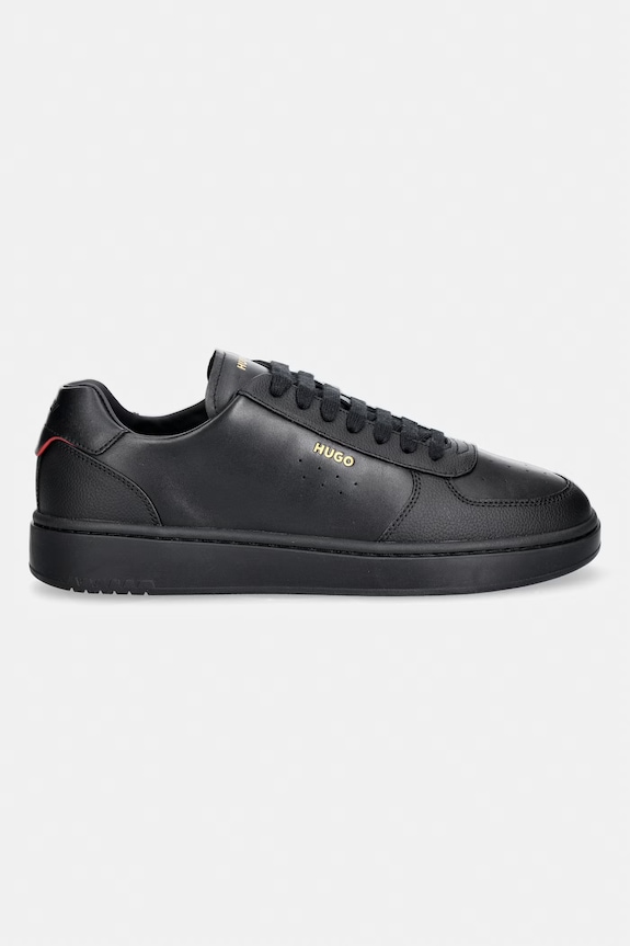 HUGO Neston кроссовки для мужчин кожаные 50568987.007 чёрный AW26