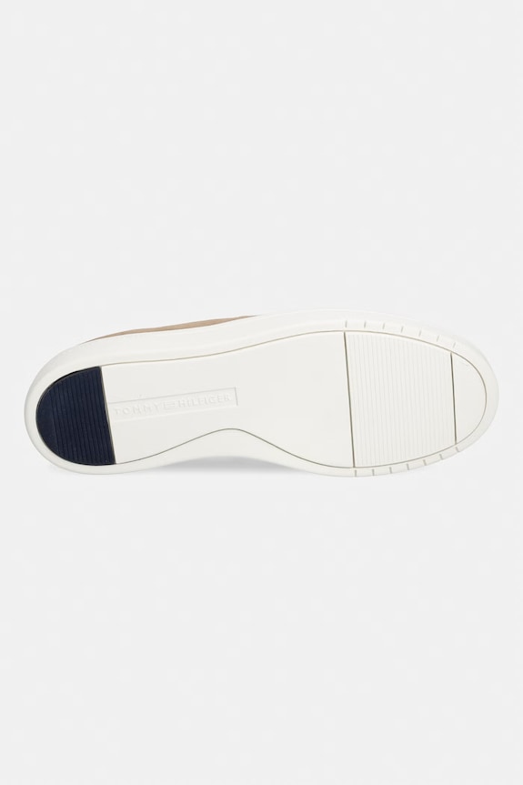 Tommy Hilfiger mokasyny męskie zamszowe MODERN LIGHT SUEDE LOAFER FM0FM05924 brązowy