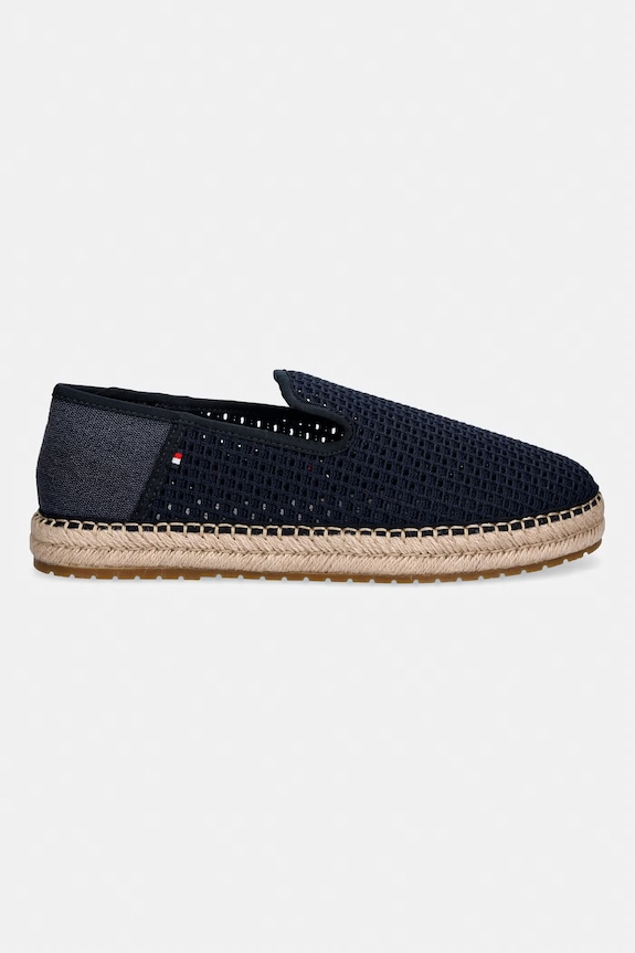 Tommy Hilfiger espadrile za muškarce FLEX HILFIGER KNIT ESPADRILLE FM0FM05894 mornarsko plava AW26