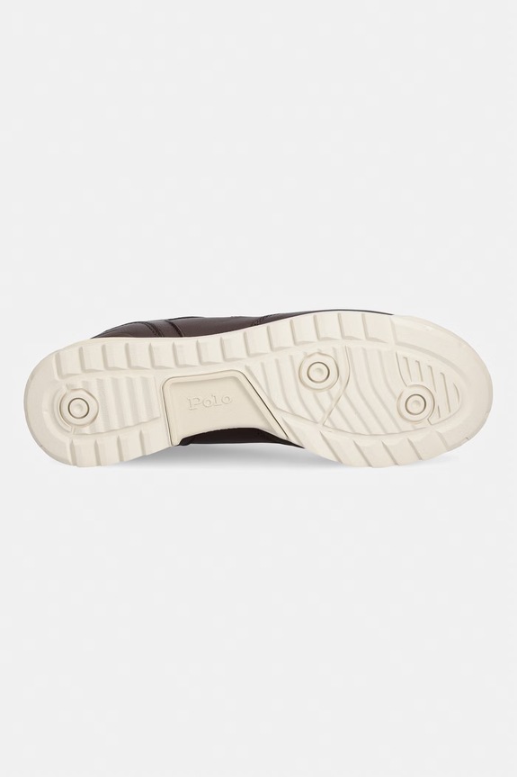 Polo Ralph Lauren Varick Sig tenisky pánske kožené 809P13089003.201 hnedá
