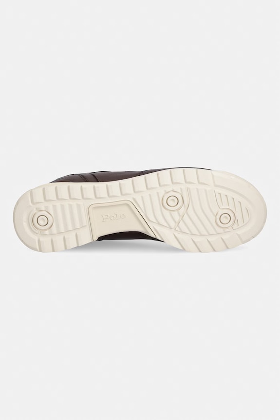 Polo Ralph Lauren Varick Sig tenisky pánske kožené 809P13089003.201 hnedá
