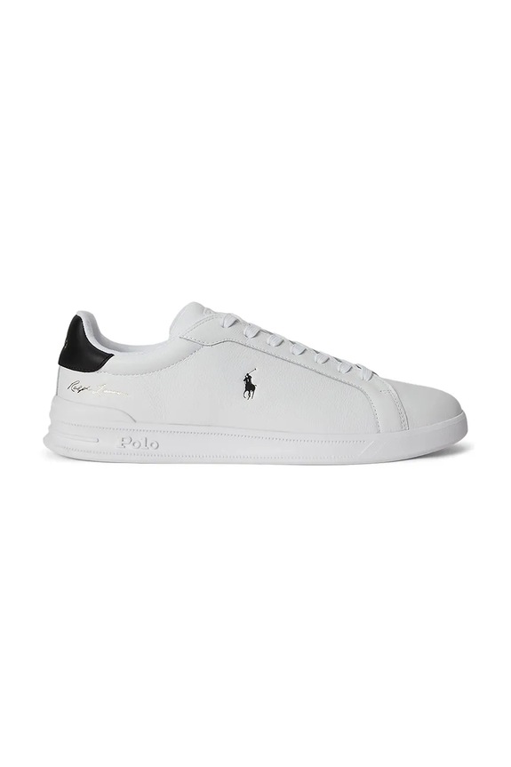 Polo Ralph Lauren Hrt Crt Sig sneakers δερμάτινα λευκό 809P13083001.100