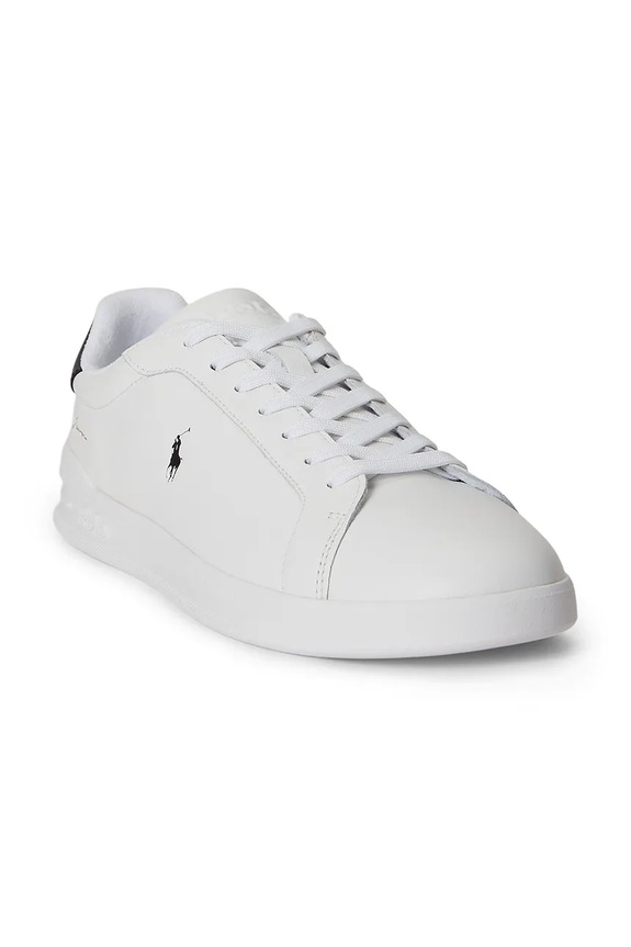 Polo Ralph Lauren Hrt Crt Sig sneakers δερμάτινα 809P13083001.100 λευκό AW26