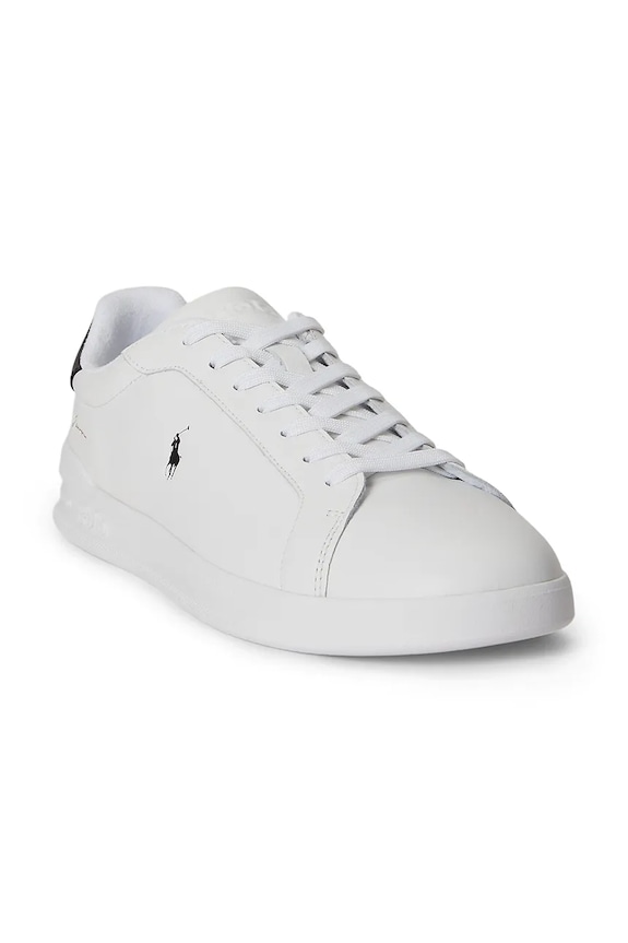 Polo Ralph Lauren Hrt Crt Sig sneakers δερμάτινα 809P13083001.100 λευκό AW26