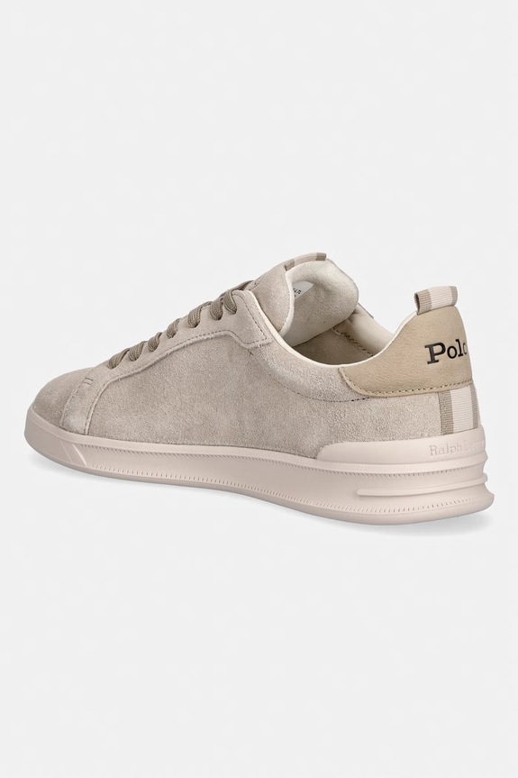 Obuća Polo Ralph Lauren Hrt Crt Rib tenisice od brušene kože 809P13080003.101 bež