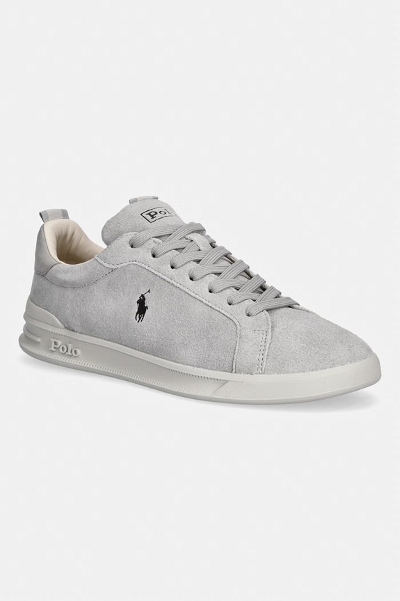Polo Ralph Lauren Hrt Crt Rib tenisice od brušene kože siva 809P13080002.020