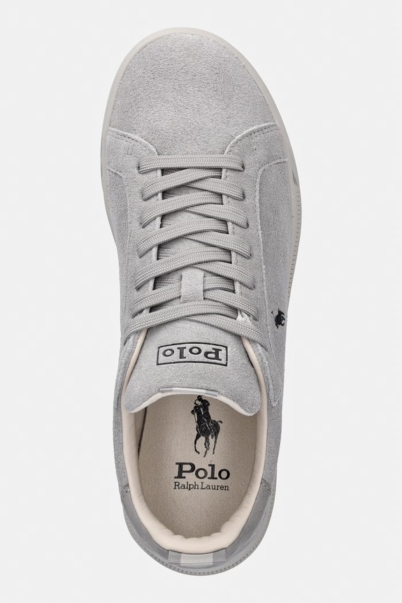 Polo Ralph Lauren Hrt Crt Rib tenisice od brušene kože siva 809P13080002.020