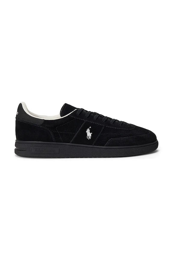 Polo Ralph Lauren Bedford Pp маратонки от велур черен 809P13079001.001