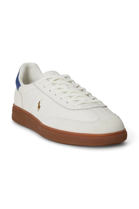 Polo Ralph Lauren Bedford Pp sneakers σουέτ 809P13078004.100 λευκό AW26