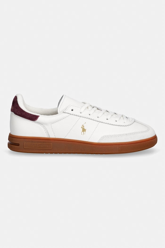 Polo Ralph Lauren Bedford Pp tenisky kožené 809P13078003.101 biela AW26