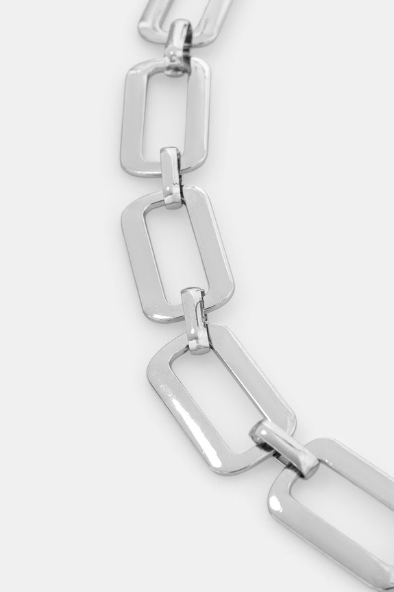 Morgan pasek damski 3ANGLE 252.3ANGLE srebrny AW26