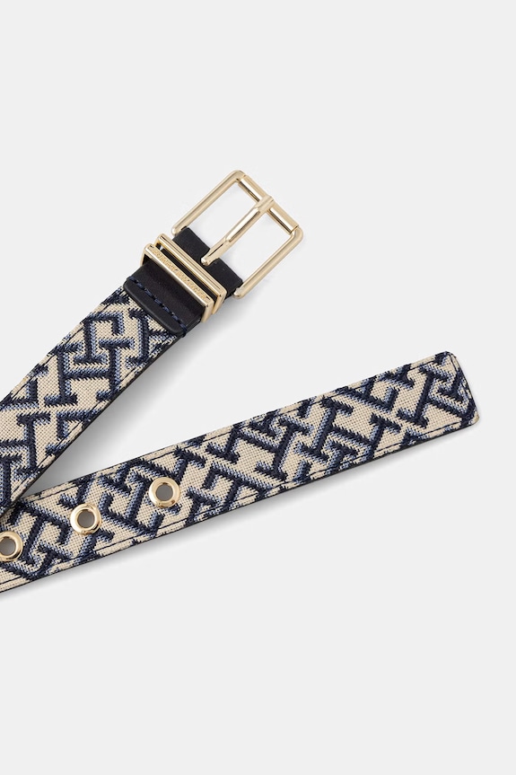 Tommy Hilfiger pasek damski AW0AW18894 beżowy AW26