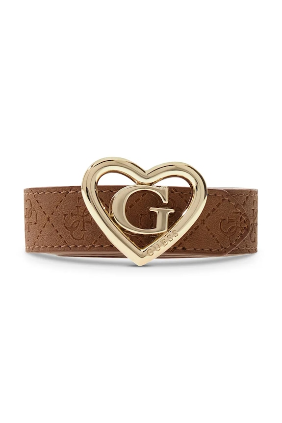 Guess pas otroški iz umetnega usnja bež J6YZ21.W2547.9BY2