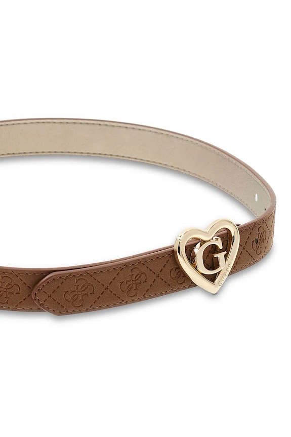 Guess pas otroški iz umetnega usnja J6YZ21.W2547.9BY2 bež AW26