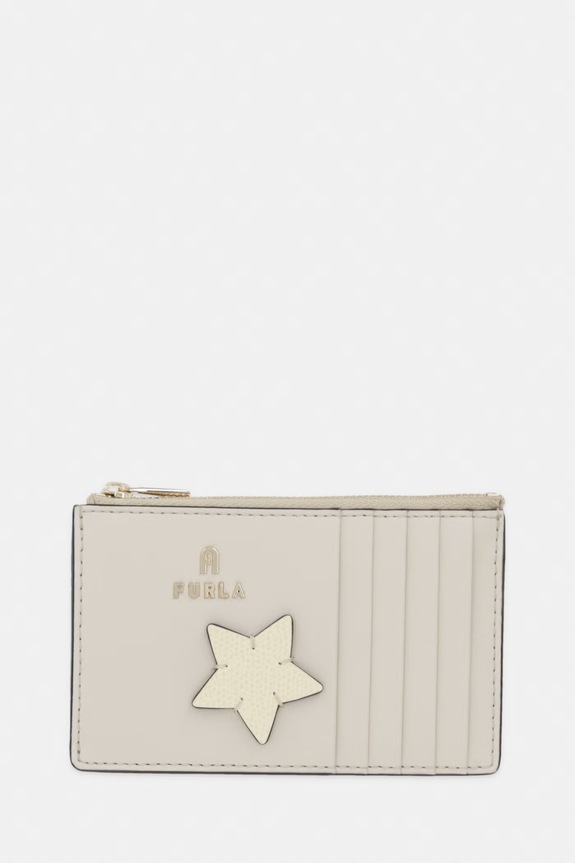 Furla portfel damski skórzany beżowy WP00310.BX4605.4994S