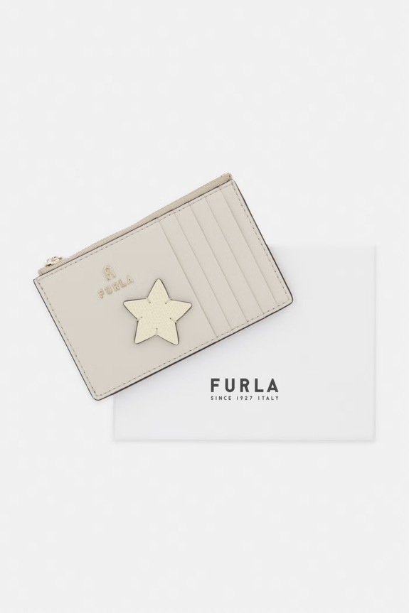 Furla portfel damski skórzany beżowy WP00310.BX4605.4994S