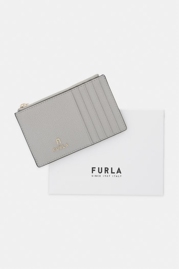 Furla portfel damski skórzany szary WP00310.ARE000.4897S