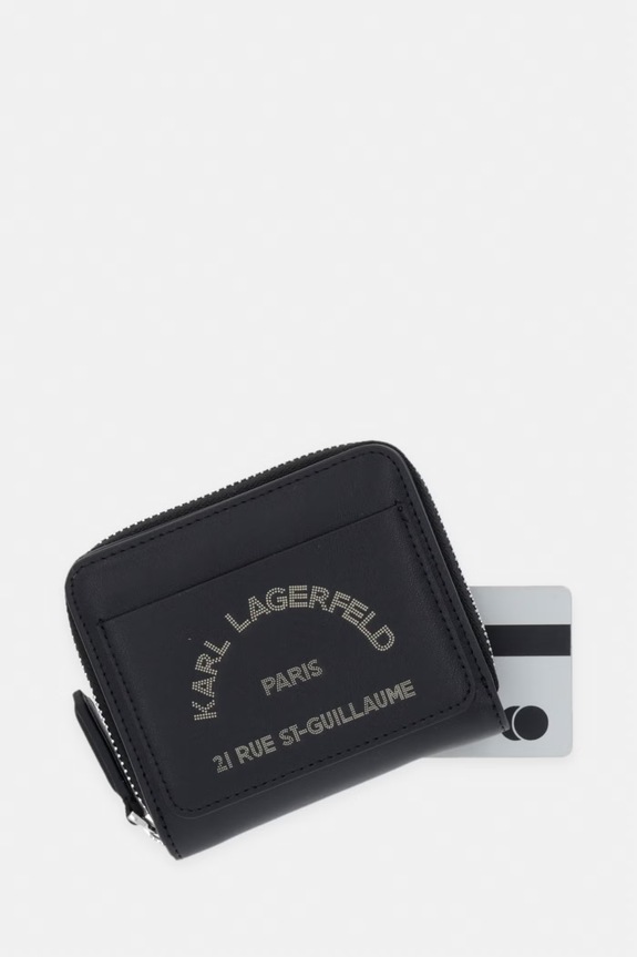 Karl Lagerfeld portfel damski K/DAILY czarny B3W32015