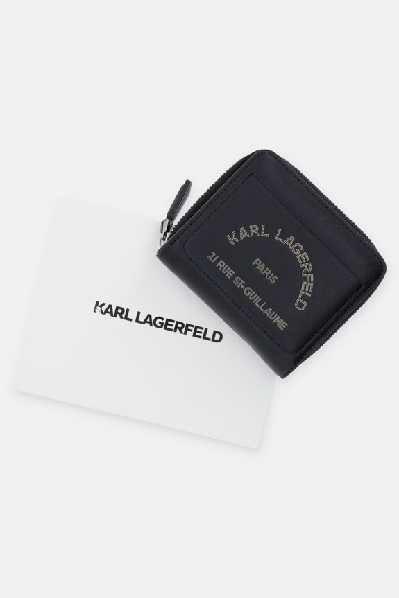 Karl Lagerfeld portfel damski K/DAILY B3W32015 czarny