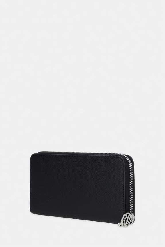Karl Lagerfeld novčanik za žene od imitacije kože IKON B3W32029 crna AW26