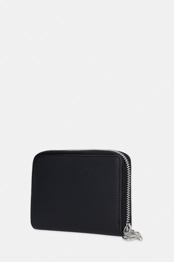 Karl Lagerfeld novčanik za žene od imitacije kože IKON B3W32031 crna AW26