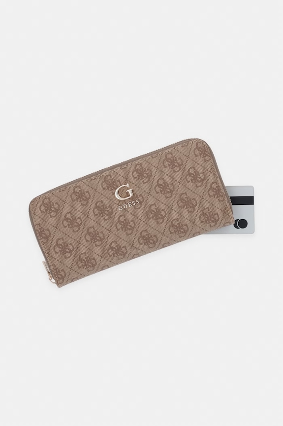 Guess portofel pentru femei, cu imitație de piele COLEEN bej SWSG97.56146