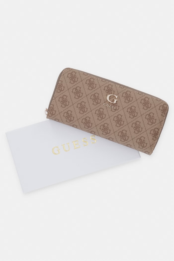 Guess portofel pentru femei, cu imitație de piele COLEEN SWSG97.56146 bej
