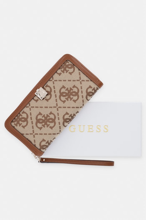 Guess portfel damski AUDREY SWJG97.55146 beżowy