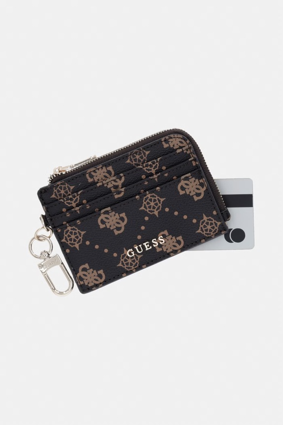 Аксессуары Guess кошелек для женщин из искусственной кожи EMELIE RW7566.P6301 коричневый